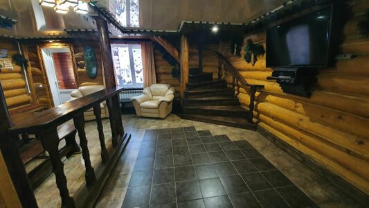Русская баня большой зал