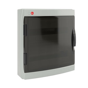 85636 Щиток настен. с дверцей 36(2х18) мод., IP 65, серы