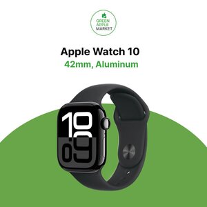 Apple Watch 10 42mm, Aluminum Jet Black