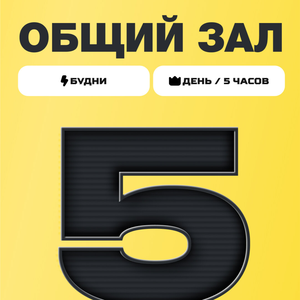 Пакет "День - 5 часов" будни
