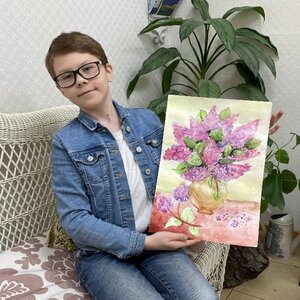 Детская изостудия с 21 сентября, 5 минут от м.Маяковская