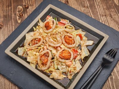 Салат с морепродуктами
