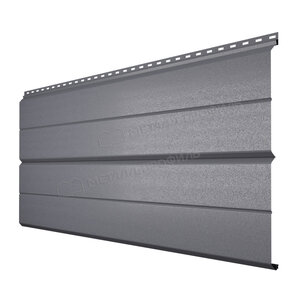 Сайдинг Металл Профиль Lбрус-XL-Н-14х335 (VALORI-20-Grey