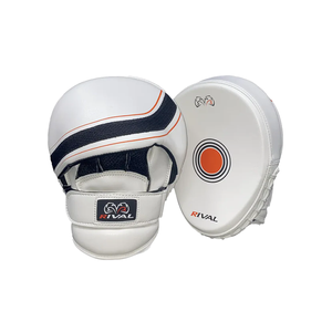 Боксерские лапы Rival RPM1 Ultra Punch Mitts White (One 