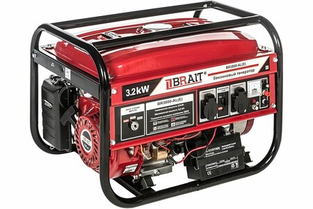 Генератор бензиновый Brait BR 3800 AL 3,2 кВт
