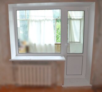 Большой балконный блок