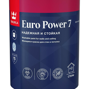 Тиккурила Евро 7 краска матовая моющаяся 0.9л "А"