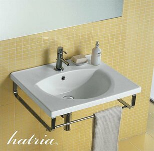 HATRIA Susan Y0HT01 - Раковина для ванной комнаты 65*50 
