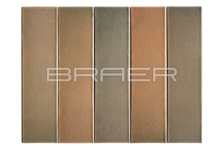 Лицевой керамический кирпич BRAER баварская кладка 1 НФ