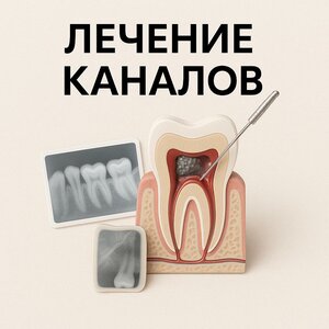 Лечение каналов - пульпита и периодонтита с гарантией. 