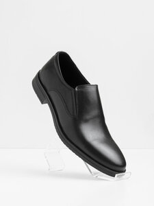 20-001 Туфли мужские кожаные черные SHUMANN