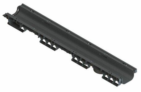 Лоток водоотводный пластиковый PolyMax Basic DN100 H80 а