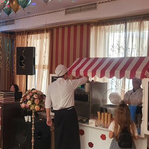 Станция сладкая вата на детский праздник от 35000 руб. 