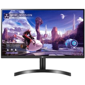 LCD LG 27" 27QN600-B черный {IPS 2560x1440 75Hz 5ms 178 
