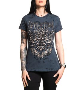 Футболка жен. Affliction ABRASIVE LINE