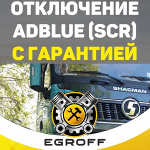Отключение мочевины AdBlue SCR NOX в EGROFF