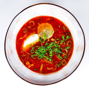 Мясная солянка