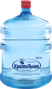 Вода "Кристальная" высшей категории йодированная, 18,9 л