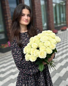 Букет из 29 роз Россия 60см