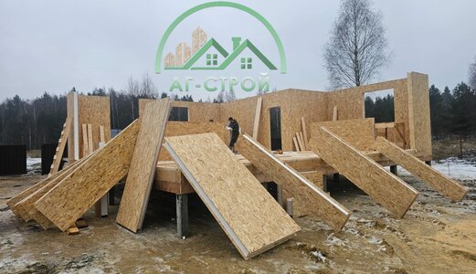 Продажа домокомплектов из СИП панелей! Любые планировки