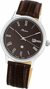 Ювелирные наручные часы PLATINOR 52300 серебро 925*