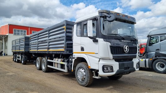 SHACMAN 6×4 X3000 SX32586V384 (Автопоезд-Зерновоз)