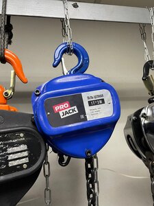 Таль цепная шестеренная 1 тонна, 3 м. PRO JACK
