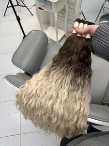 Кудрявые волосы для наращивания