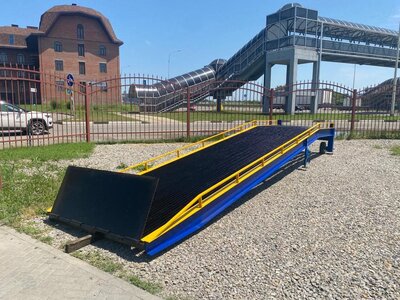 Передвижная разгрузочно-погрузочная эстакада (рампа) ППЭ