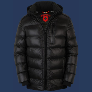 Мужская зимняя куртка Blackjack Men Medium-1001 Schwarz