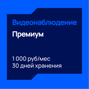 Видеонаблюдение Премиум