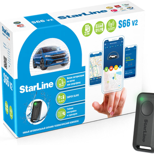 StarLine S66 v2 (BT 2CAN+4LIN 2SIM GSM)