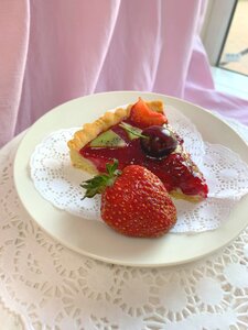 Чизкейк ягодный кусок