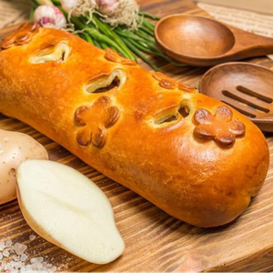 Пирог с картофелем и грибами, 1 кг