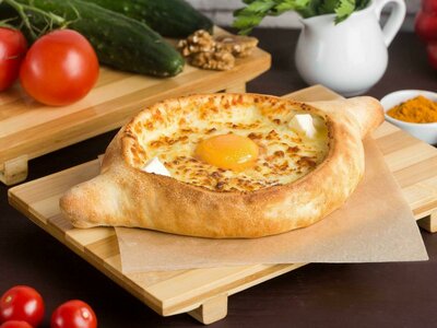 Хачапури по-аджарски