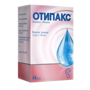 "Отипакс" капли ушные 16мл