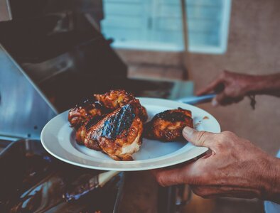 Вкусные куры гриль