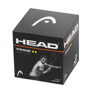 Мячи для сквоша Head 2-Yellow Prime x1 287306
