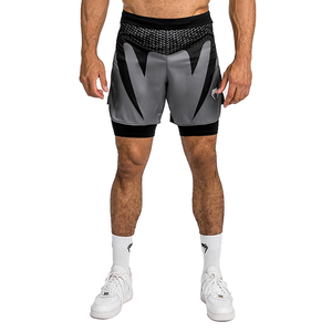 Шорты ММА Venum Attack 2-in-1 Black (S)