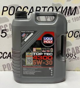 Масло моторное LIQUI MOLY 8031Top Tec 4300, 5W30