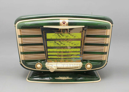 Советский ламповый радиоприемник «Звезда-54», 1954 г.