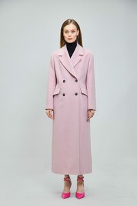 Пальто Classic Maxi (Розовый)