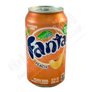 Fanta Peach, 0.355л, США