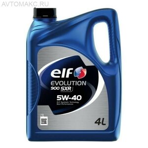 ELF М/м ELF Evolution 900 SXR 5W-40, 4л.