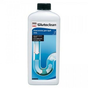 Спец. ср-во Glutoclean Pufas очиститель для труб гель 1л