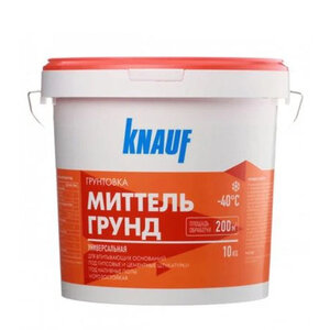 Грунтовка Кнауф Миттельгрунд 10 кг универсальная