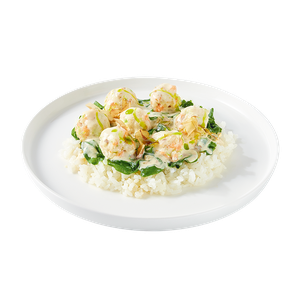 Фишболы в сливочном соусе