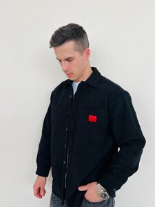 Вельветовая рубашка утепленная