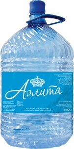 Природная питьевая вода Аэлита - 19 л в одноразовой таре