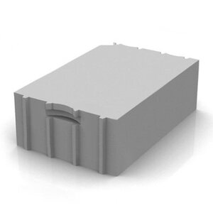 Блок газобетонный "Твинблок", D500, 625х400х250 мм